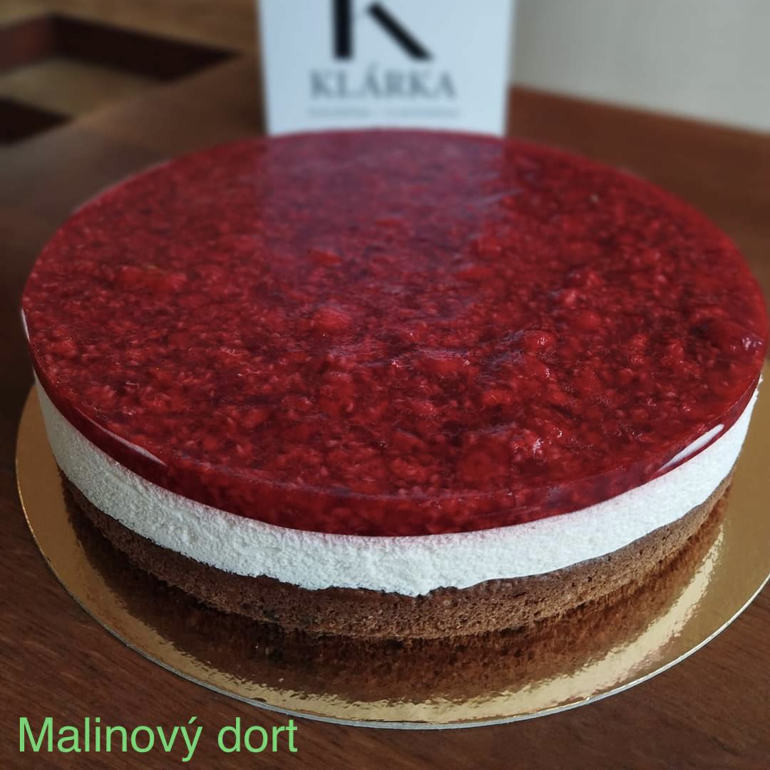 Malinový dort