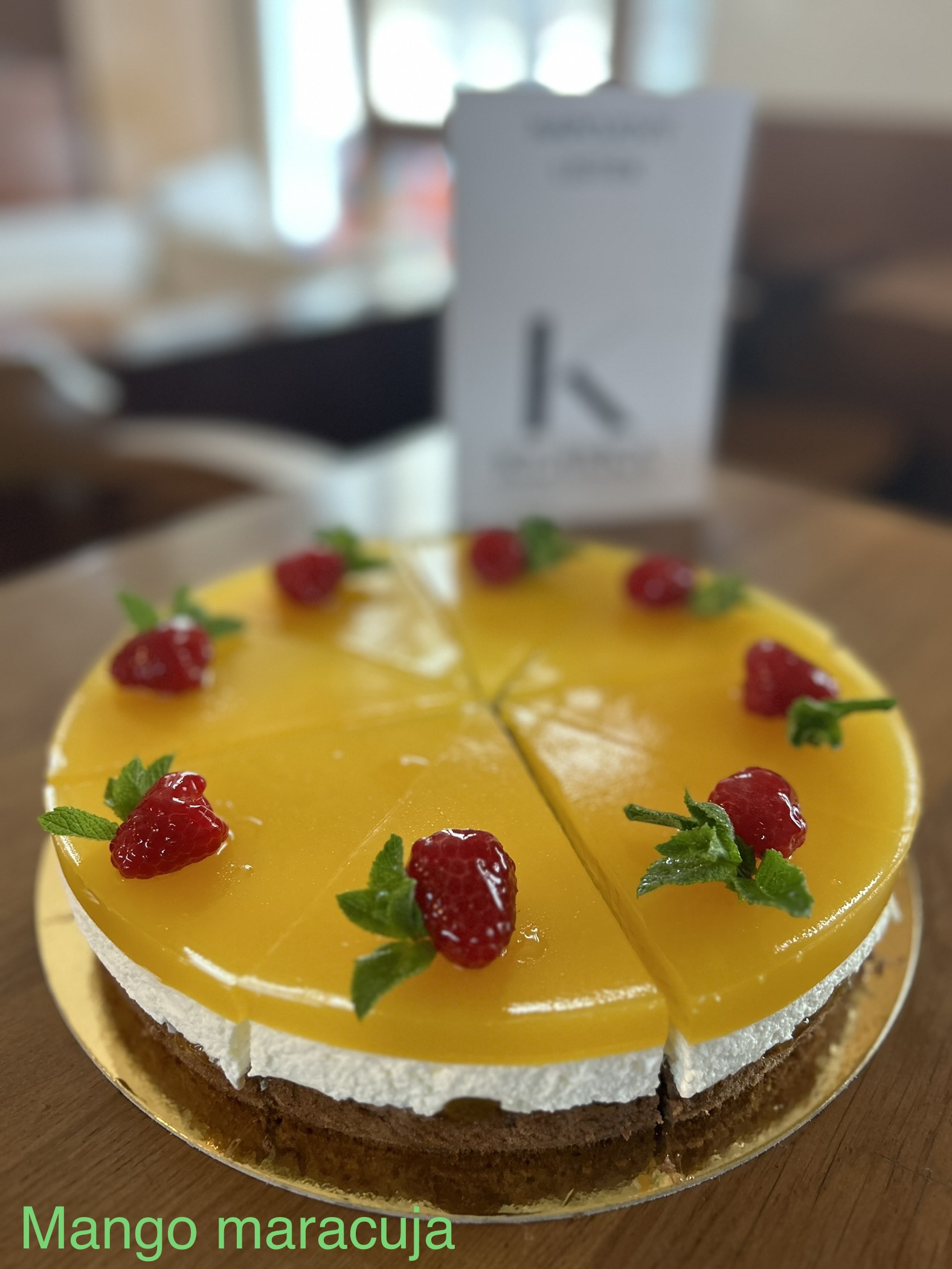 Mango maracuja bez lepku a laktózy vel. M 21cm