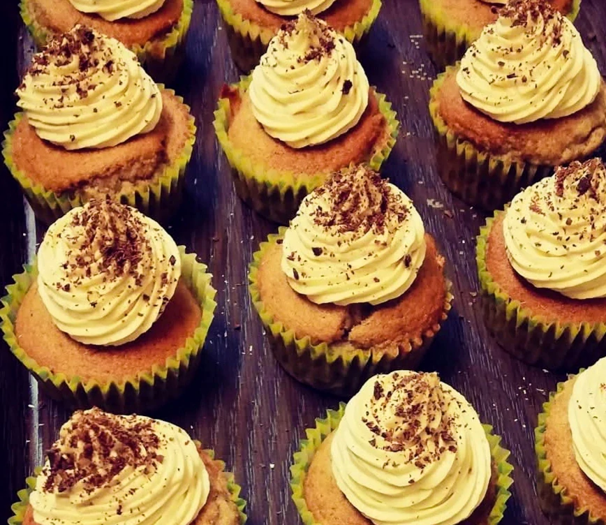 Karamelové cupcake bez lepku a mléka