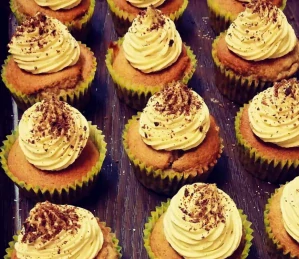 Karamelové cupcake bez lepku a mléka 