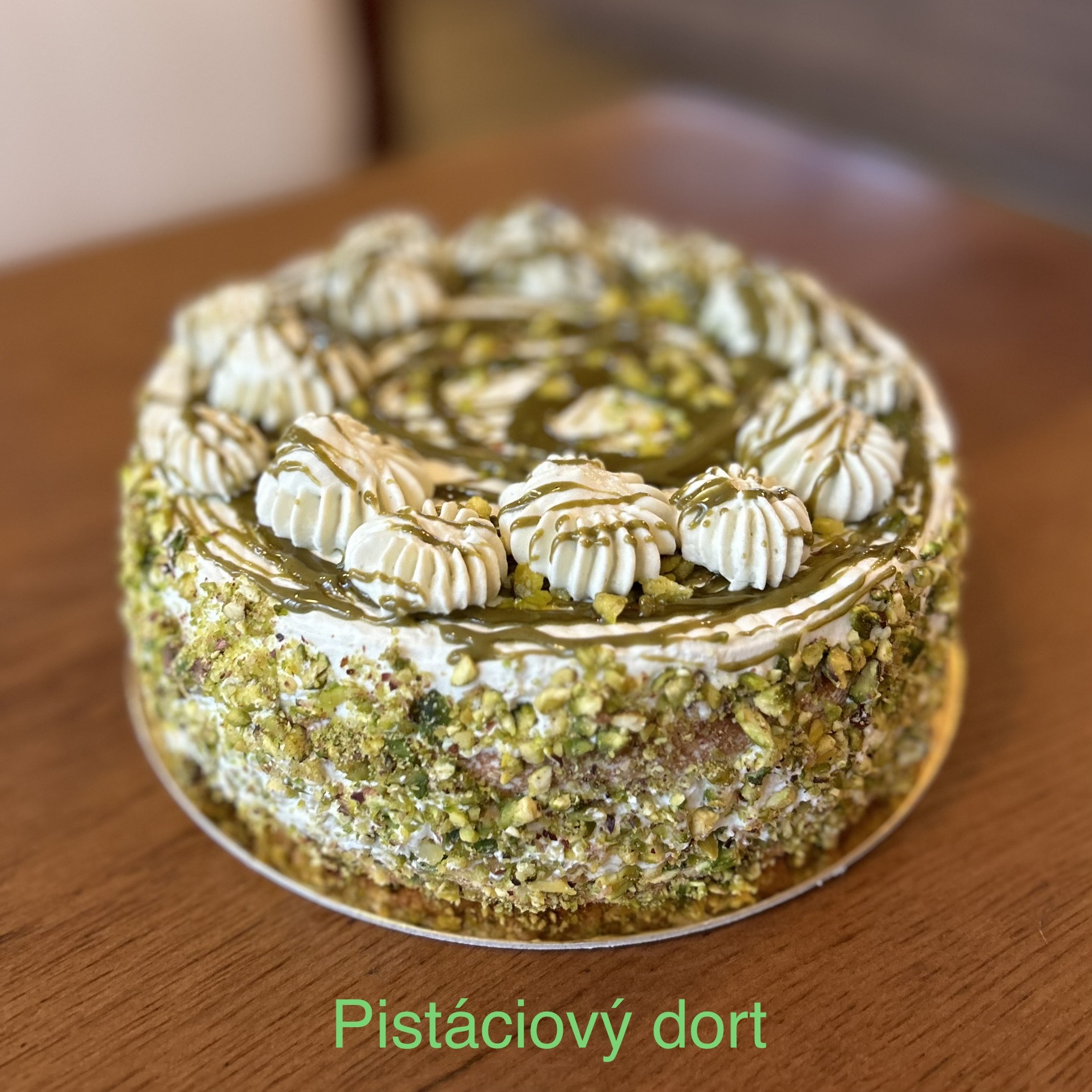 Pistáciový bez lepku vel. S 17cm